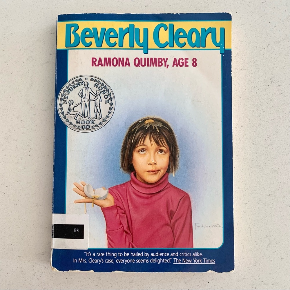 Beverly Cleary - Ramona Quimby, Age 8 - 90s Scholastic Book